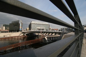 Bundespressekonferenz hinter der Spree